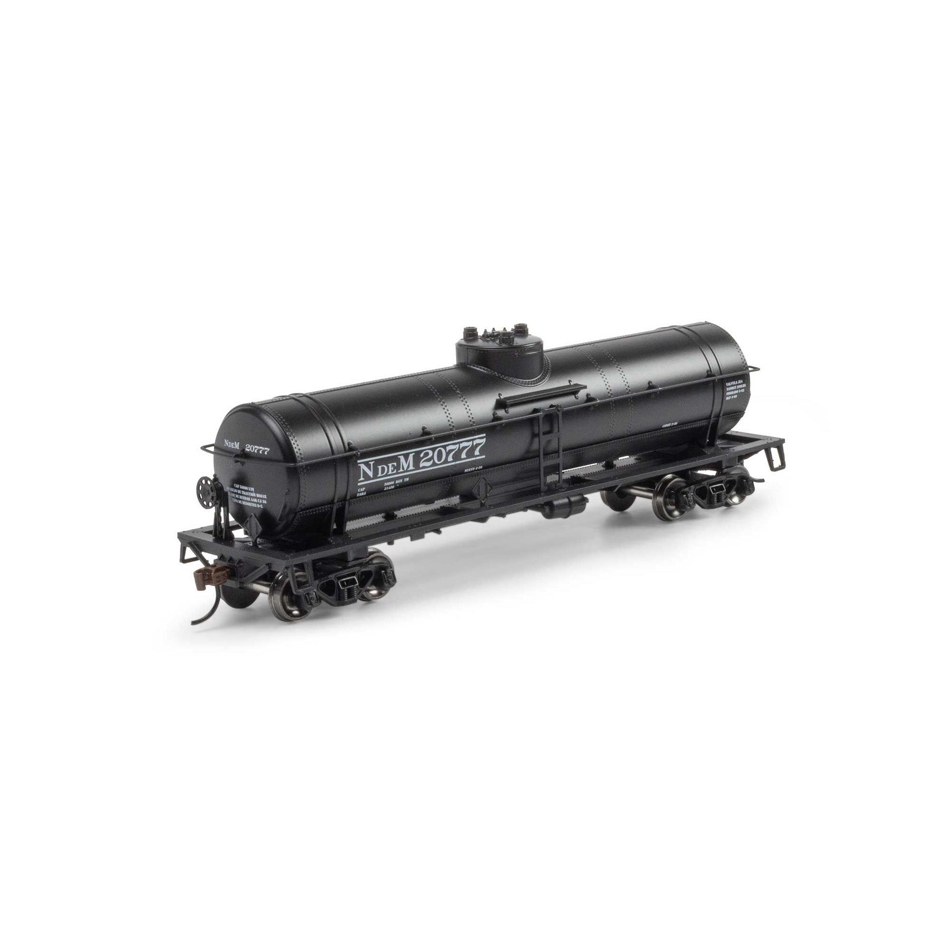 Athearn 3387 HO Nacionales de Mexico NdeM 1-Dome Tank Car #20777