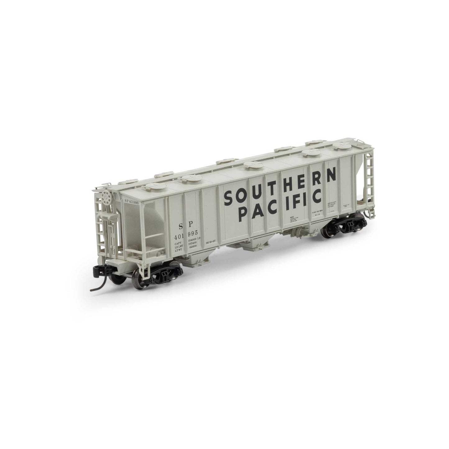 Athearn ATH-1729 N SP PS-2 2893 3-Bay Covered Hopper #401995