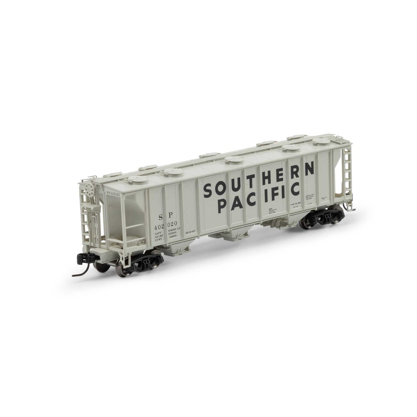 Athearn ATH-1730 N SP PS-2 2893 3-Bay Covered Hopper #402020