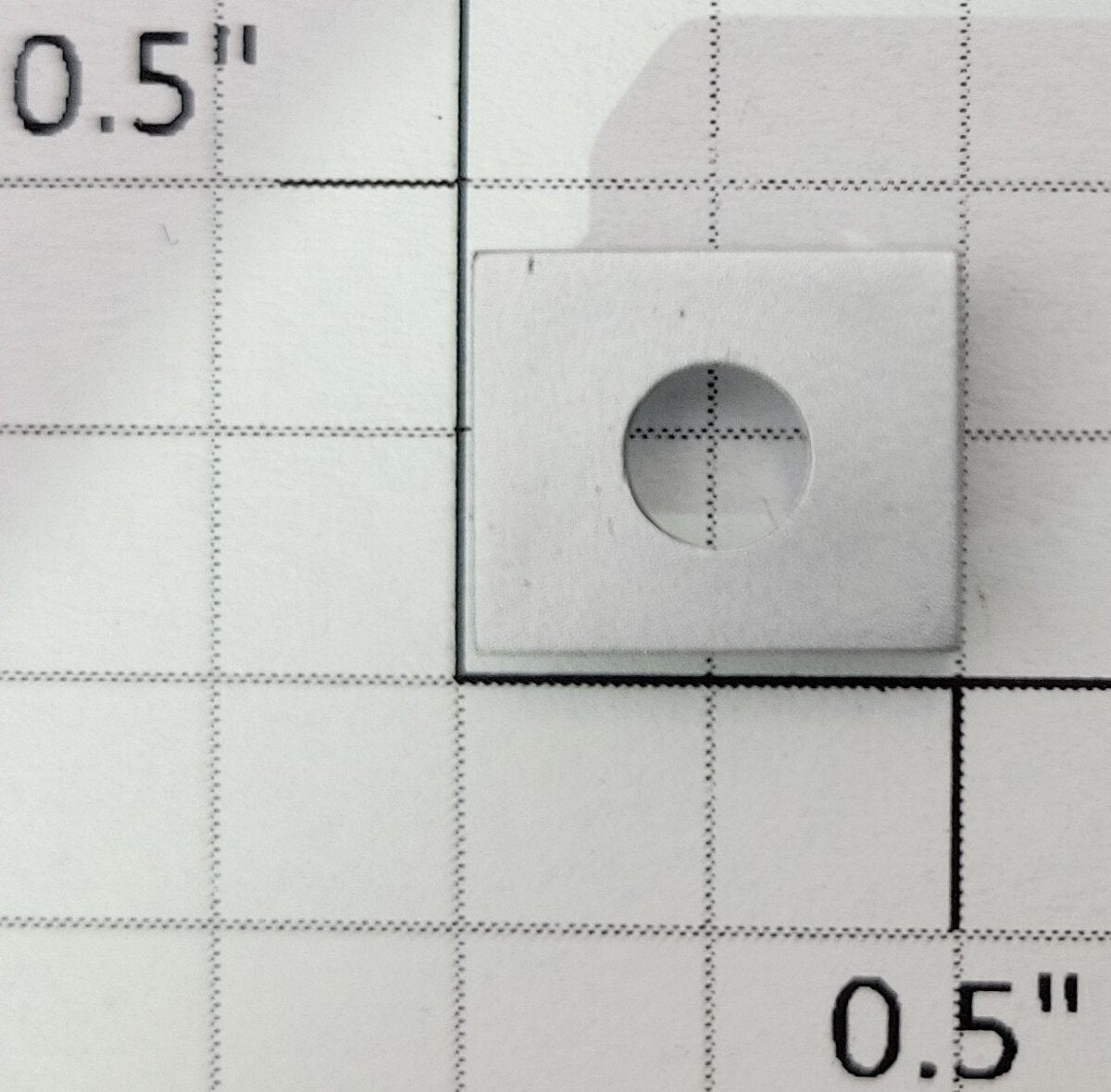 S-Helper 651-05-04-S Silver Truck Frame Spacer Pad