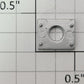 S-Helper 651-05-04-S Silver Truck Frame Spacer Pad