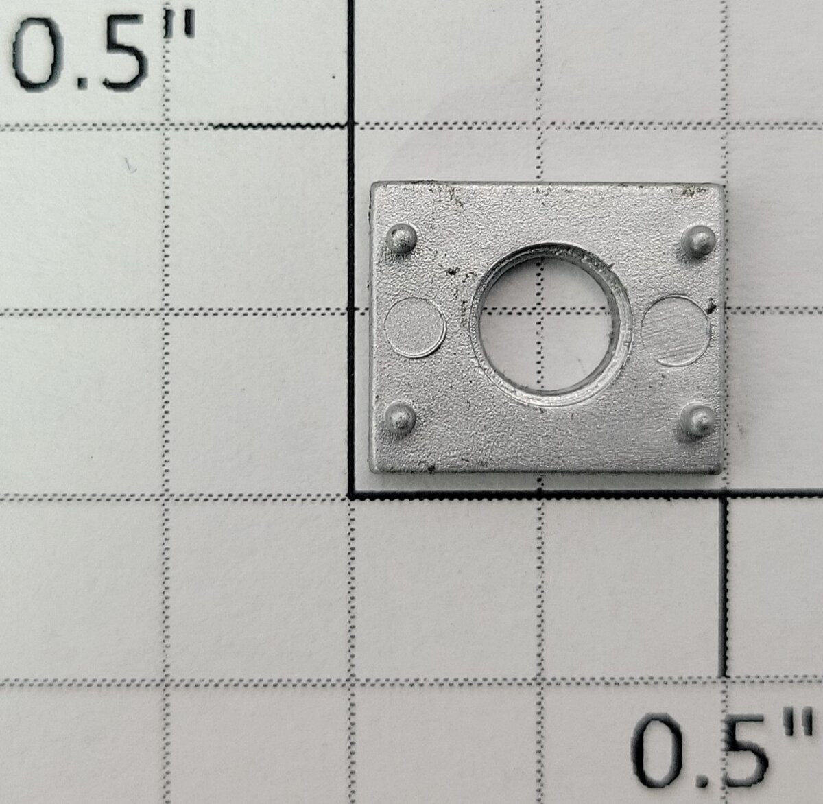S-Helper 651-05-04-S Silver Truck Frame Spacer Pad
