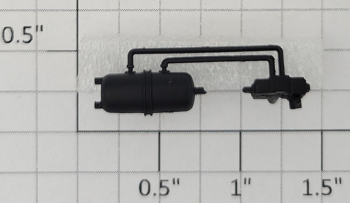 S-Helper 650-08-02 Black Caboose Brake Cylinder