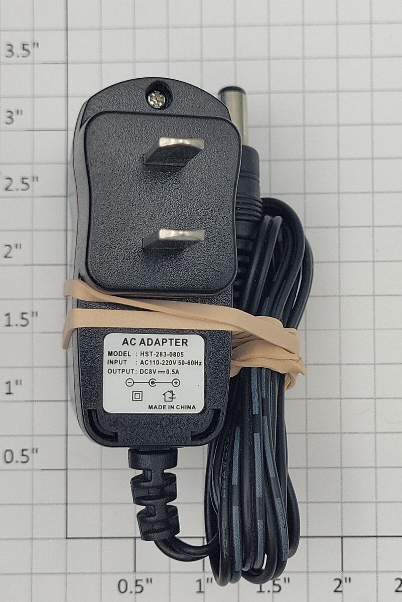 Acme HST-283-0805 Haosda Electronics AC to DC 8V Adapter