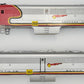 American Flyer 360-1 Santa Fe Diesel Shell A and B (Set of 2)