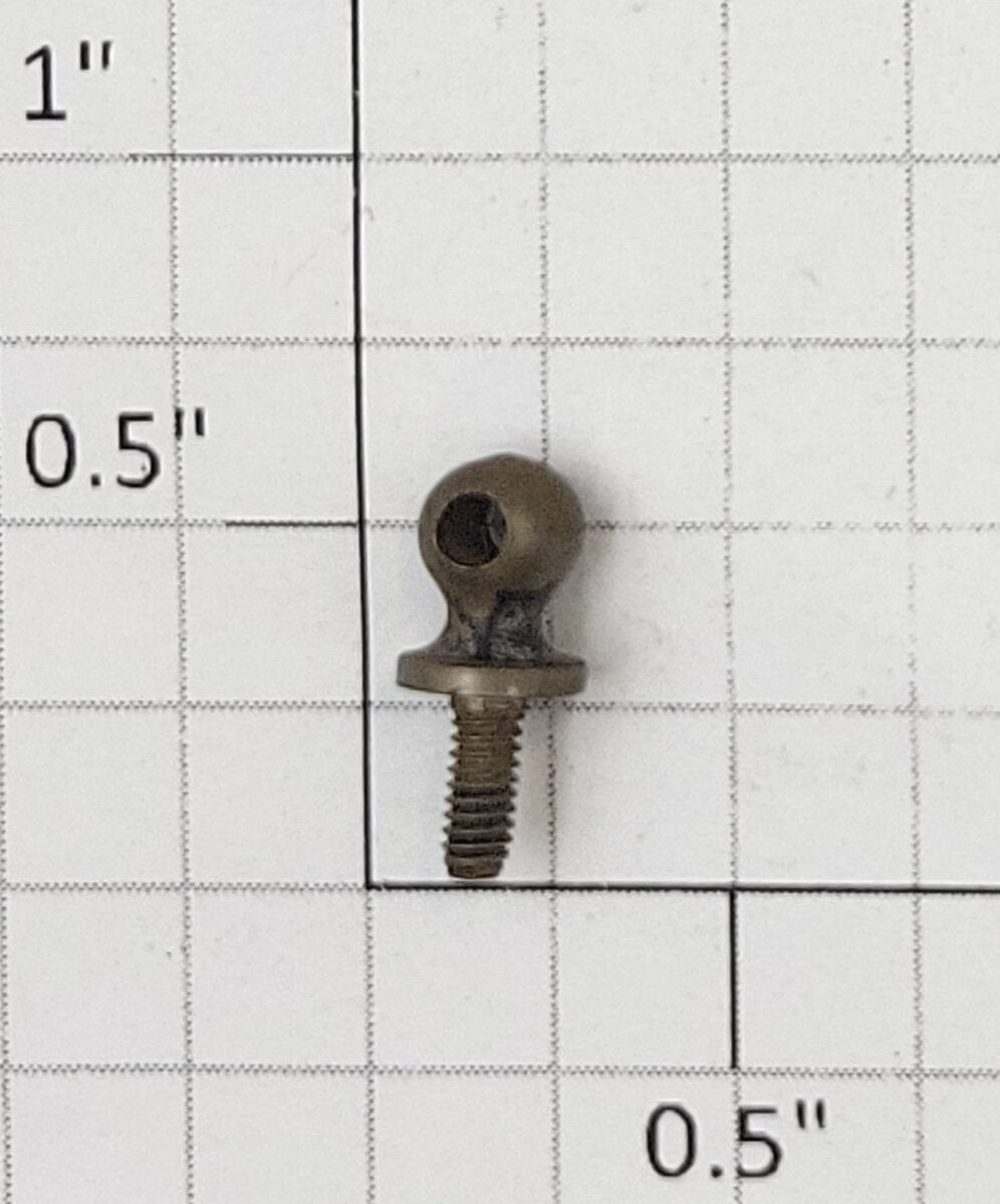 Lionel 400E-107 Nickel Turned Threaded Boiler Handrail Stanchion