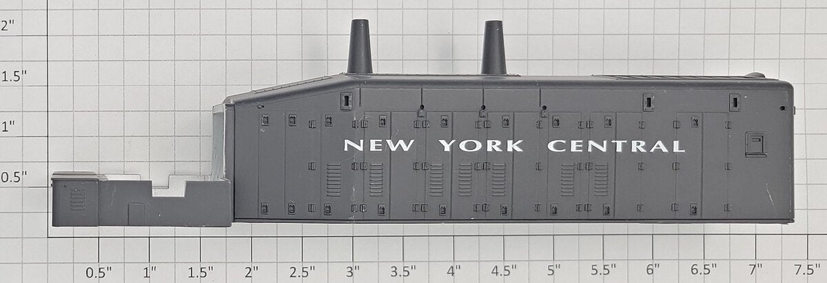 S-Helper 653-01-01-NYC Black/White #8951 New York Central Switcher Body Shell