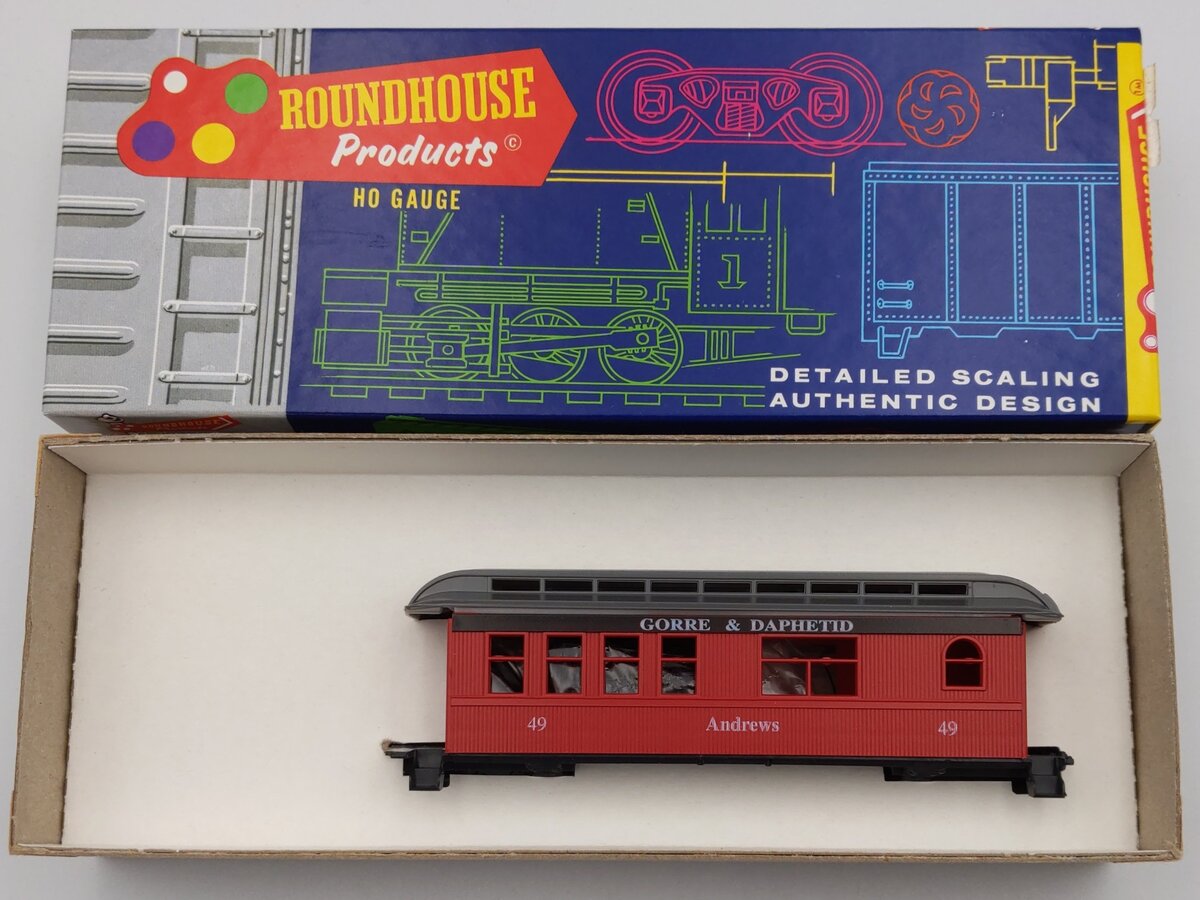 Roundhouse 7764 HO Goore & Daphetid Overton 