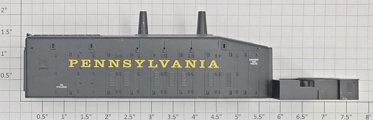 S-Helper 653-01-01-PRR Brunswick Green #8522 PRR Switcher Body Shell without Cab