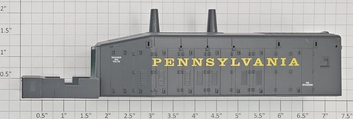 S-Helper 653-01-01-PRR Brunswick Green #8522 PRR Switcher Body Shell without Cab