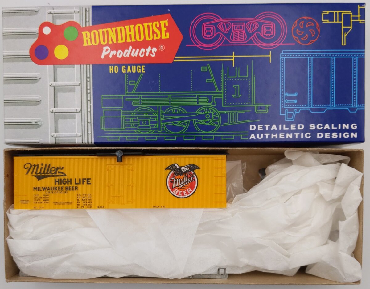 Roundhouse 3079 HO Miller H.I 36' Open Top Reefer Kit