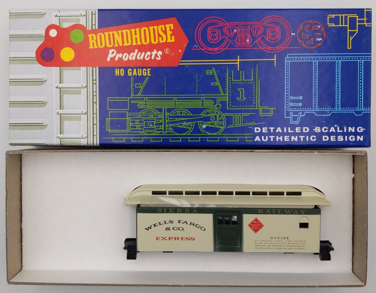 Roundhouse 3748 HO Sierra Overton Baggage Car Kit