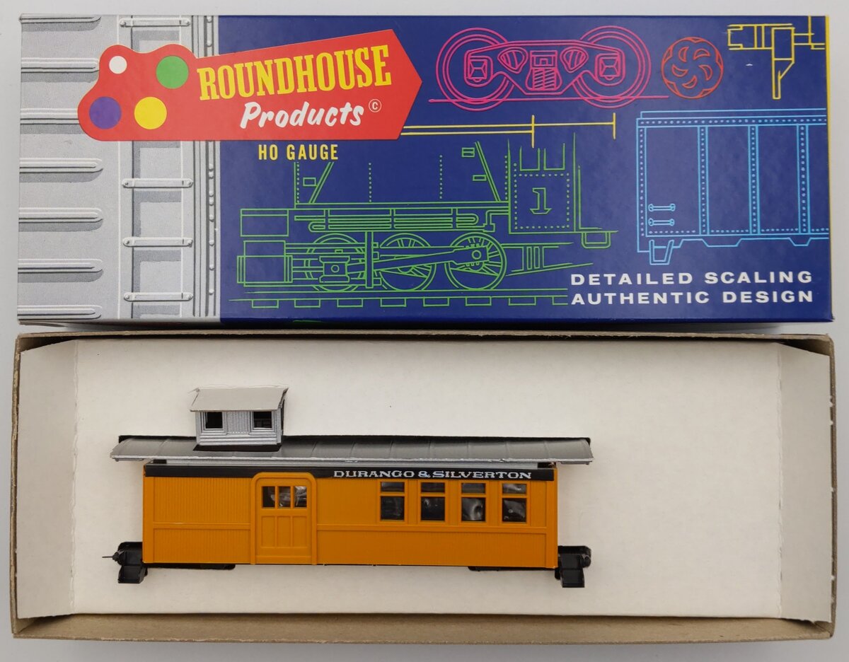 Roundhouse HO Durango and Silverton 36' Caboose Kit