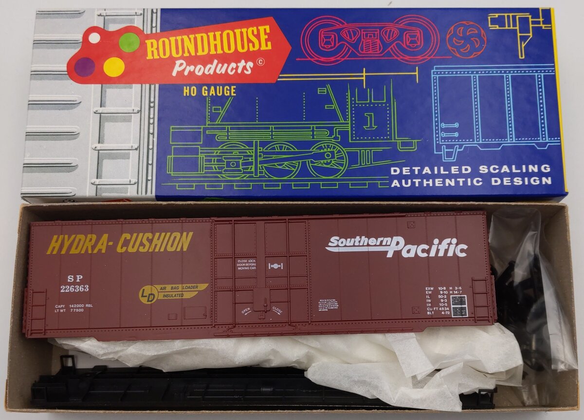 Roundhouse 7767 HO Southern Pacific Hi-Cube Double Door Boxcar Kit