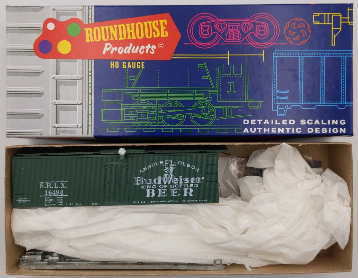 Roundhouse 3078 HO Budweiser Reefer Car Kit