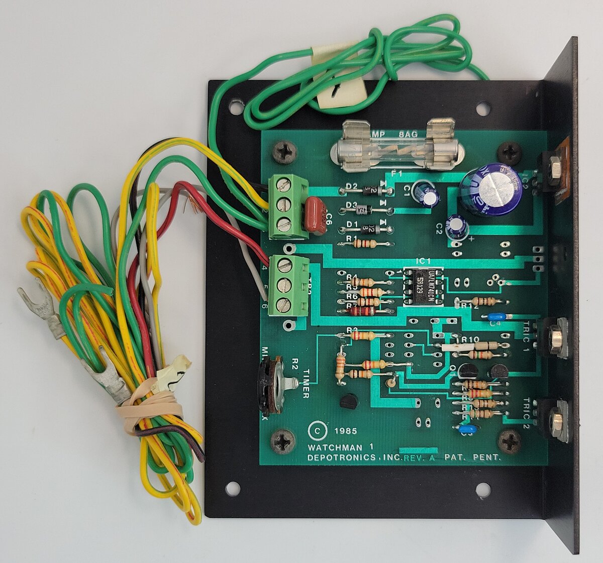 Depotronics Watchman-1 Electronic Signal Controller with Wiring