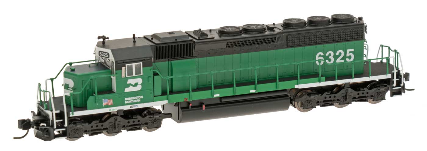 InterMountain 69321-05 N Burlington Northern SD40-2 Diesel Locomotive #6332