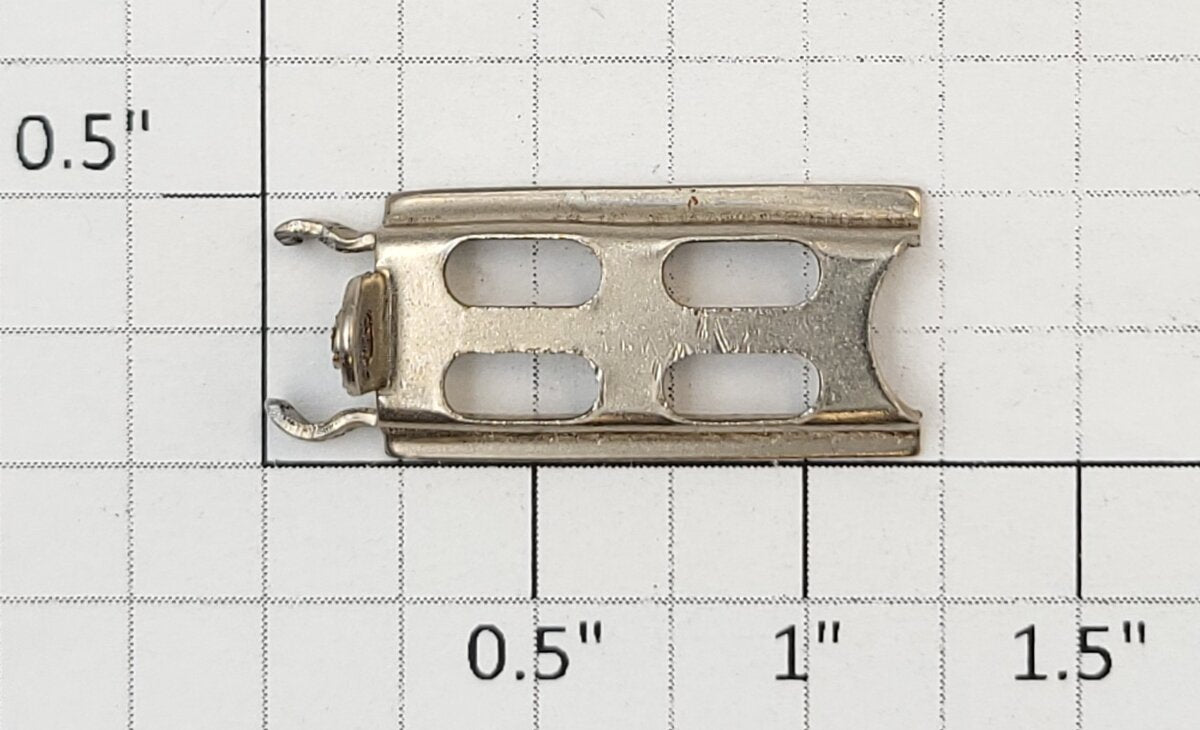 Lionel 1105-322 Crosshead Guide with Holes - Fits 249, 249E, 261, 261E
