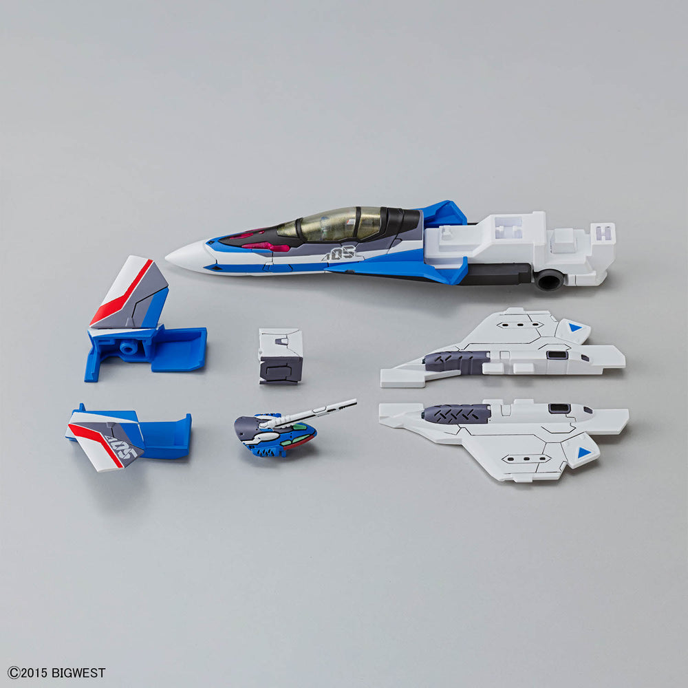 Bandai 2809814 1:100 HG VF-31J Siegfried (Hayate Immelmann use) Deluxe Set Kit