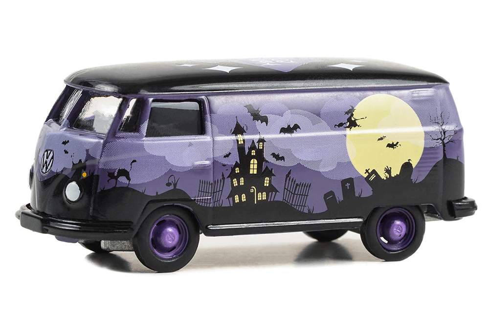 Greenlight Collectibles 30481-CASE 1:64 Halloween VW Type 2 Panel Van (12)