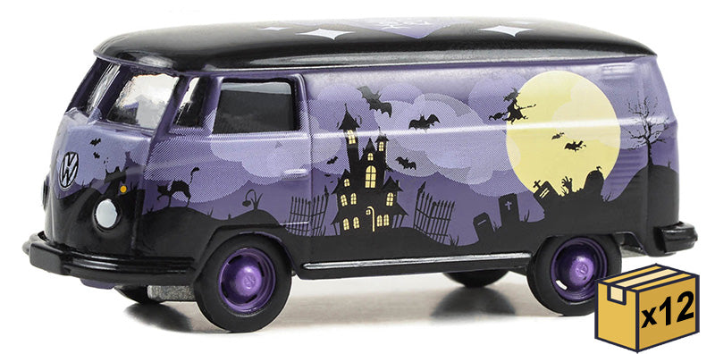 Greenlight Collectibles 30481-CASE 1:64 Halloween VW Type 2 Panel Van (12)