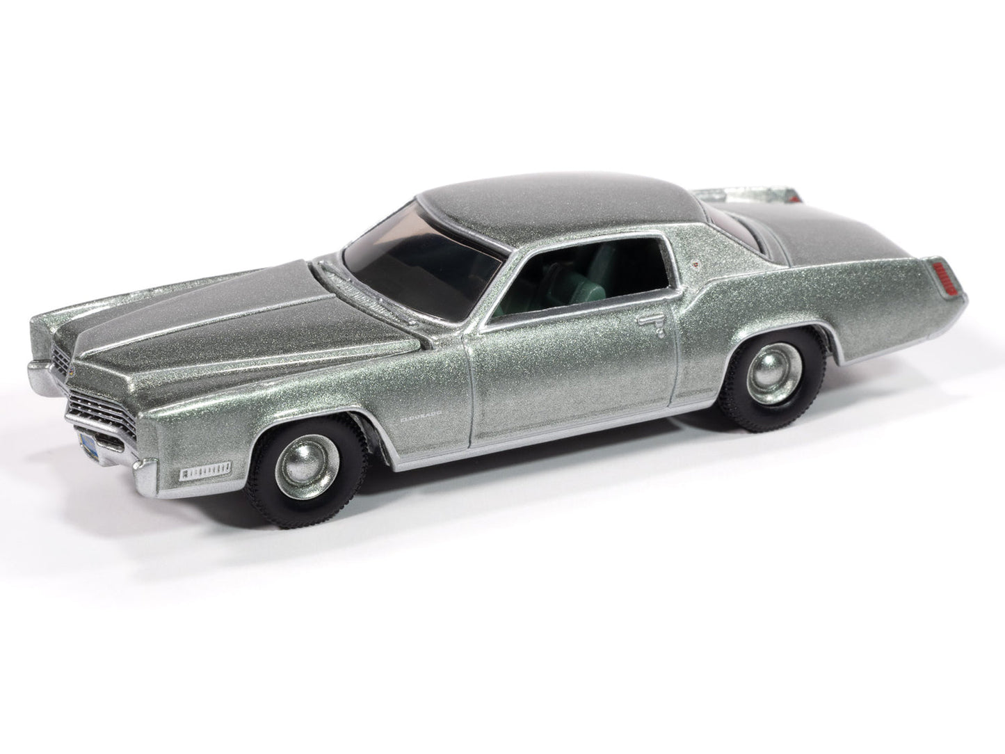 Auto World AWSP185-B-CASE 1:64 Light Green 1967 Cadillac Eldorado (Pack of 6)