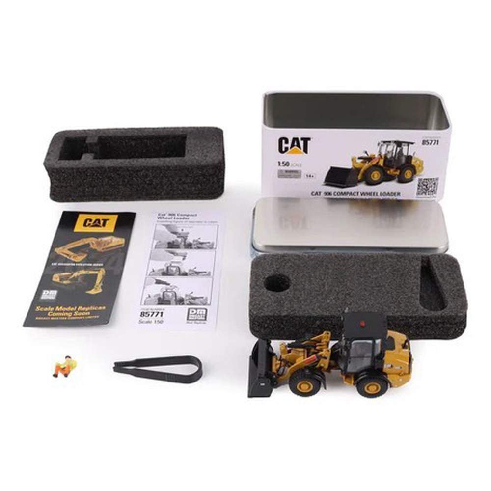 DieCast Masters 85771 1:50 High Line Series CAT 906 Wheel Loader Diecast Model