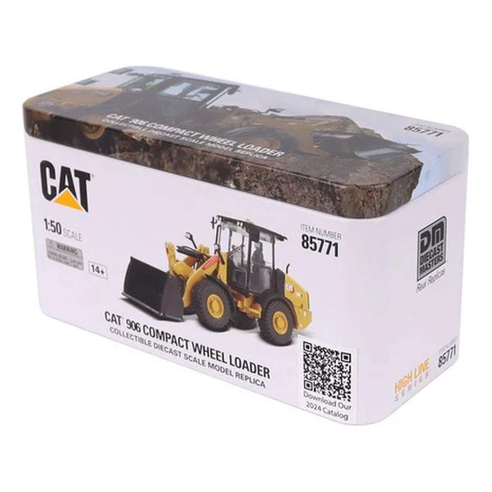 DieCast Masters 85771 1:50 High Line Series CAT 906 Wheel Loader Diecast Model