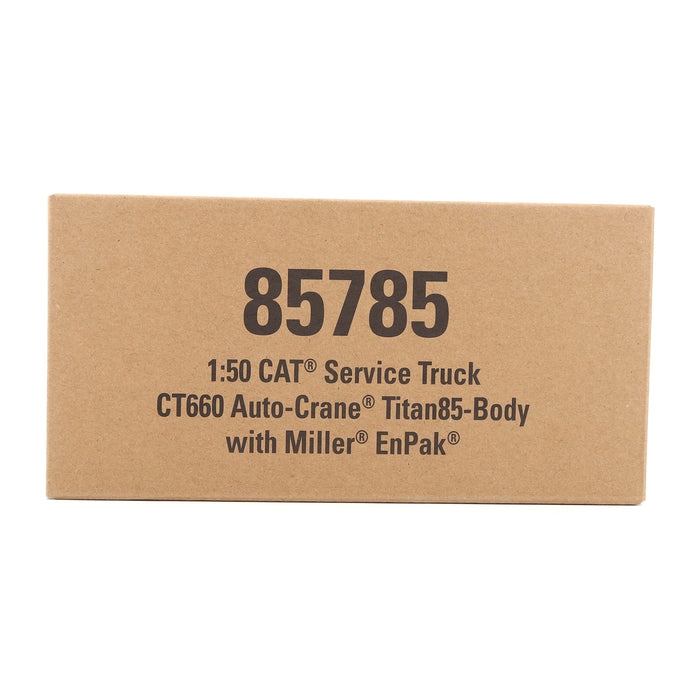 DieCast Masters 85785 1:50 CAT CT660 Auto-Crane Titan 85 Body with Miller EnPak