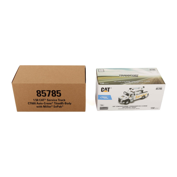 DieCast Masters 85785 1:50 CAT CT660 Auto-Crane Titan 85 Body with Miller EnPak