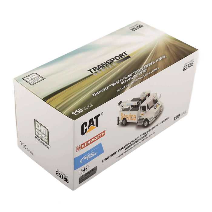 DieCast Masters 85786 1:50 Kenworth T380 AutoCrane Titan 85 Body w/ Miller EnPak