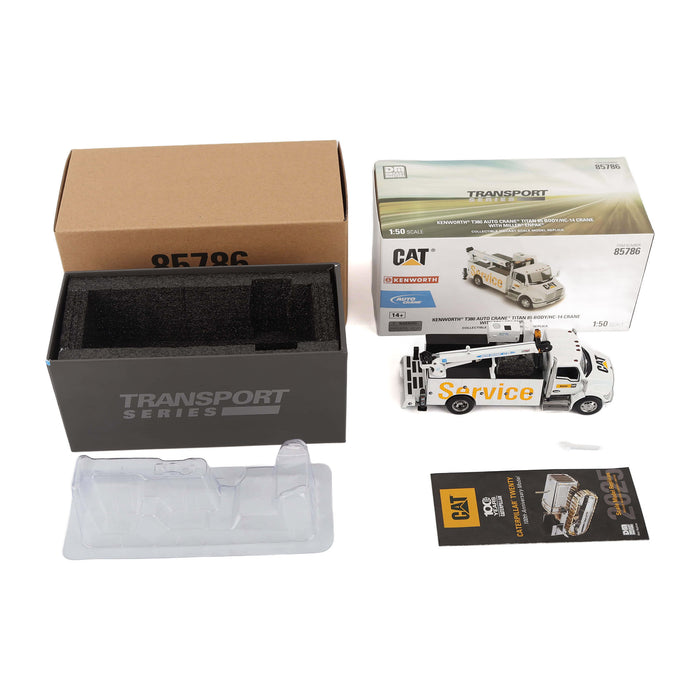 DieCast Masters 85786 1:50 Kenworth T380 AutoCrane Titan 85 Body w/ Miller EnPak