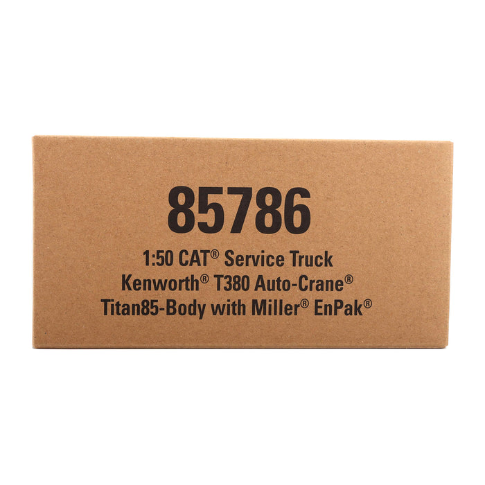 DieCast Masters 85786 1:50 Kenworth T380 AutoCrane Titan 85 Body w/ Miller EnPak