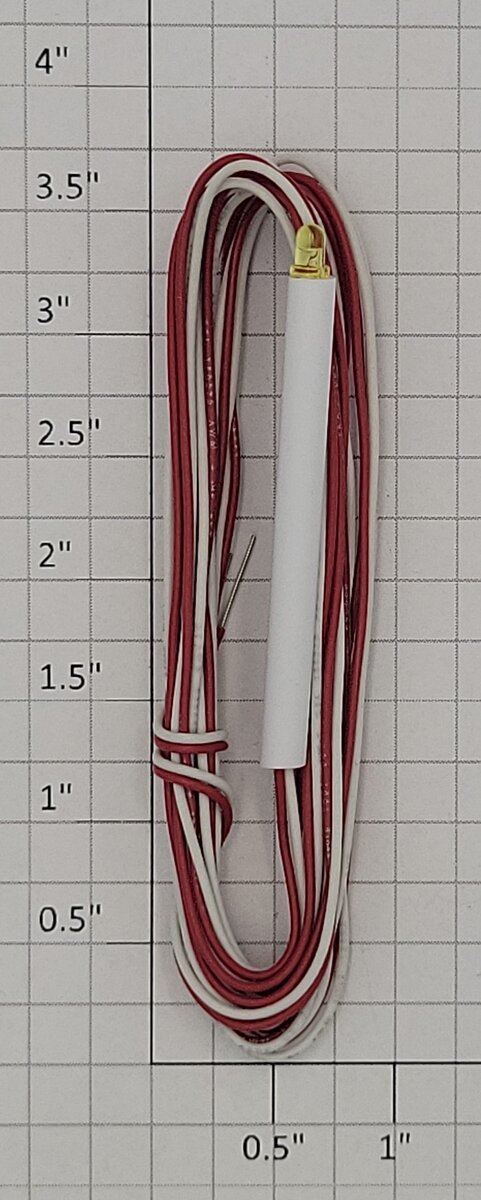 Azatrax RW-1 All Gauge Red and White Wire Signal Crossing Sensor LED