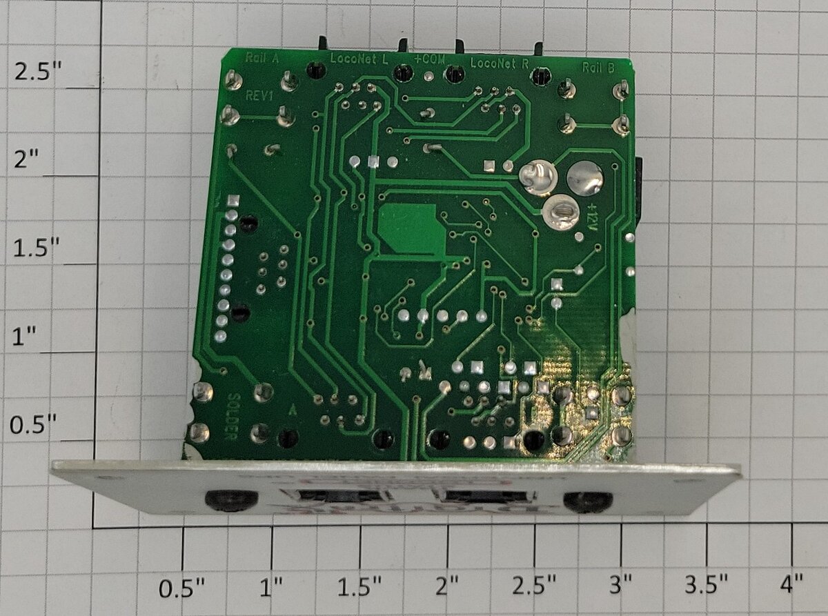Digitrax UP5 Loconet Track Status Universal Panel and PCB Circuit Board