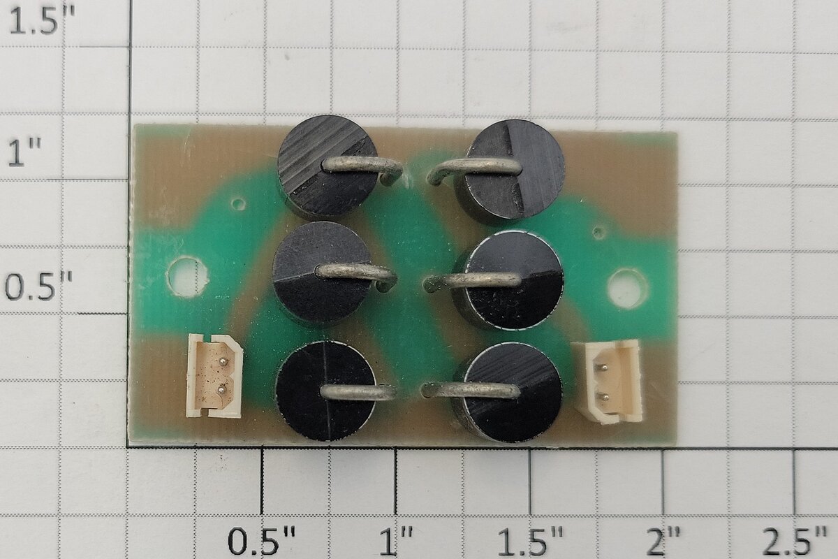 Acme 0829-1 Six Diode DII6A4 PCB Circuit Board