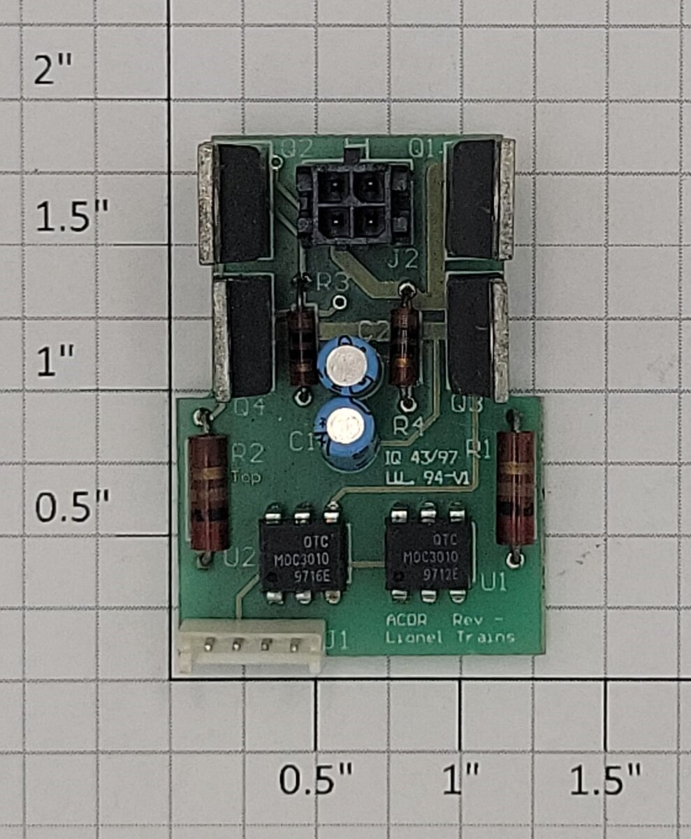 Lionel 18594-135 ACDR AC Motor Driver Rev. 0
