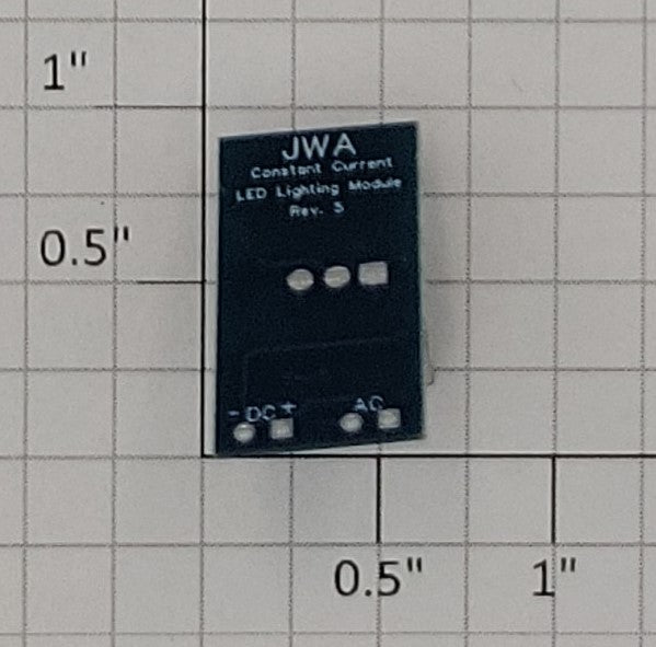 JWA Electronics 20200 Constant Current LED Lighting Module Rev. 5