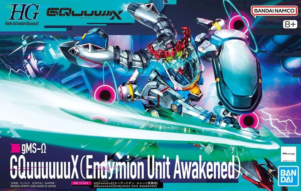 Bandai 2794144 1:144 HG GQuuuuuuX gMS-O GQuuuuuuX Endymion Unit Awakened Kit