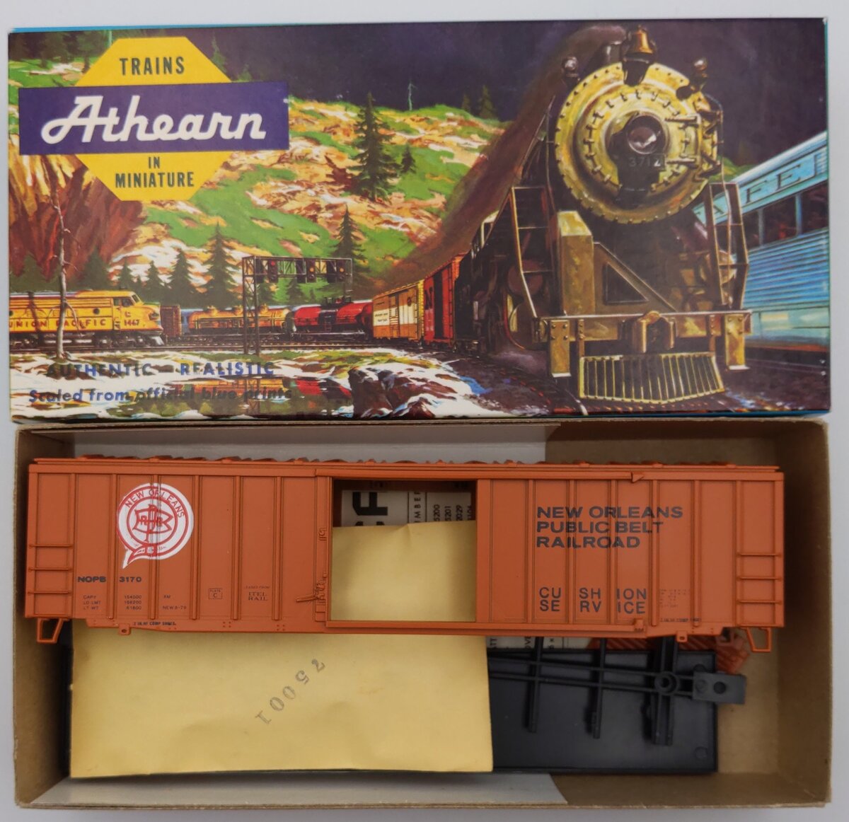 Athearn 1303-1 HO New Orleans Public Belt 50' Boxcar Kit
