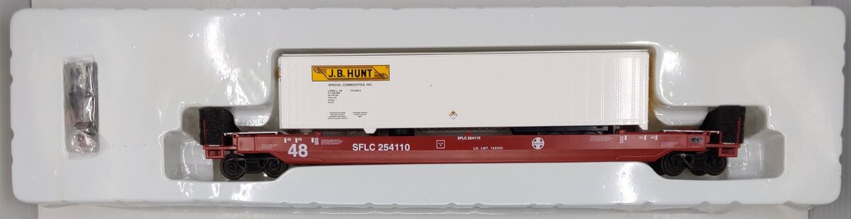 Con-Cor 0001-1983(02) HO Scale Santa Fe and JB Hunt 125 Ton Single Car