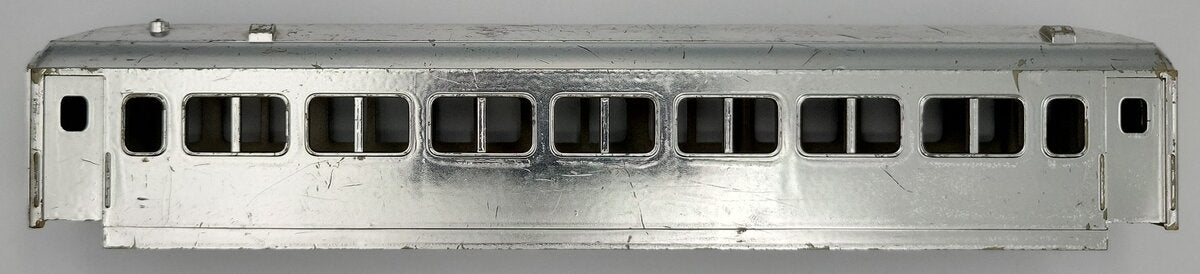 American Flyer PA10083 Chrome Painted Plastic Passenger Car Shell