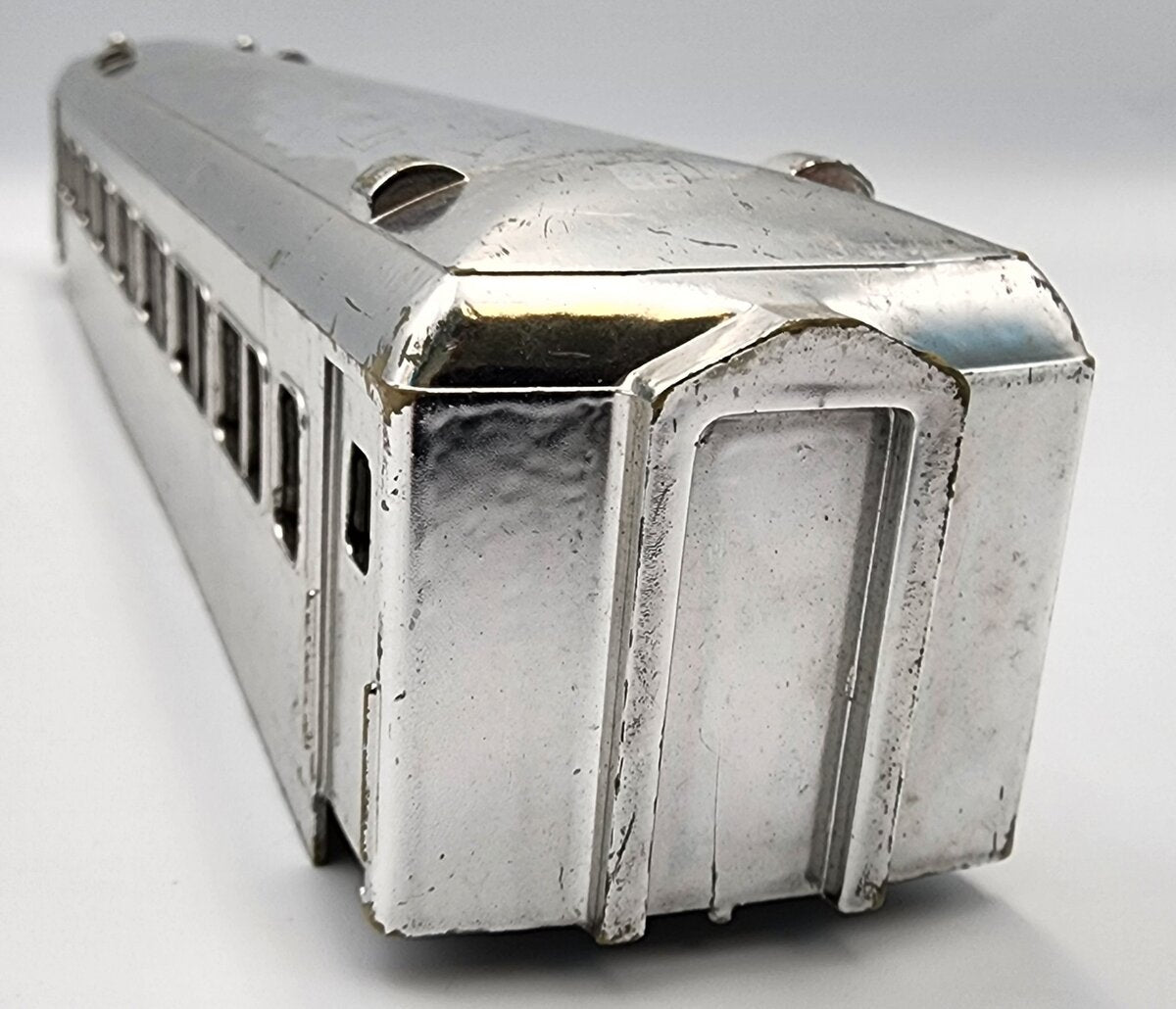 American Flyer PA10083 Chrome Painted Plastic Passenger Car Shell