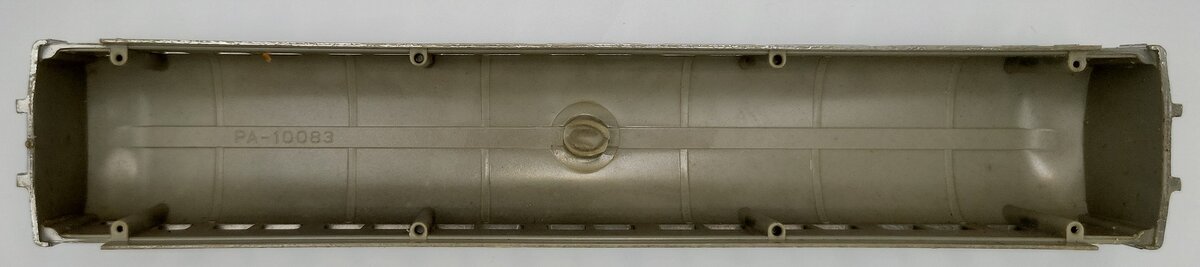 American Flyer PA10083 Chrome Painted Plastic Passenger Car Shell