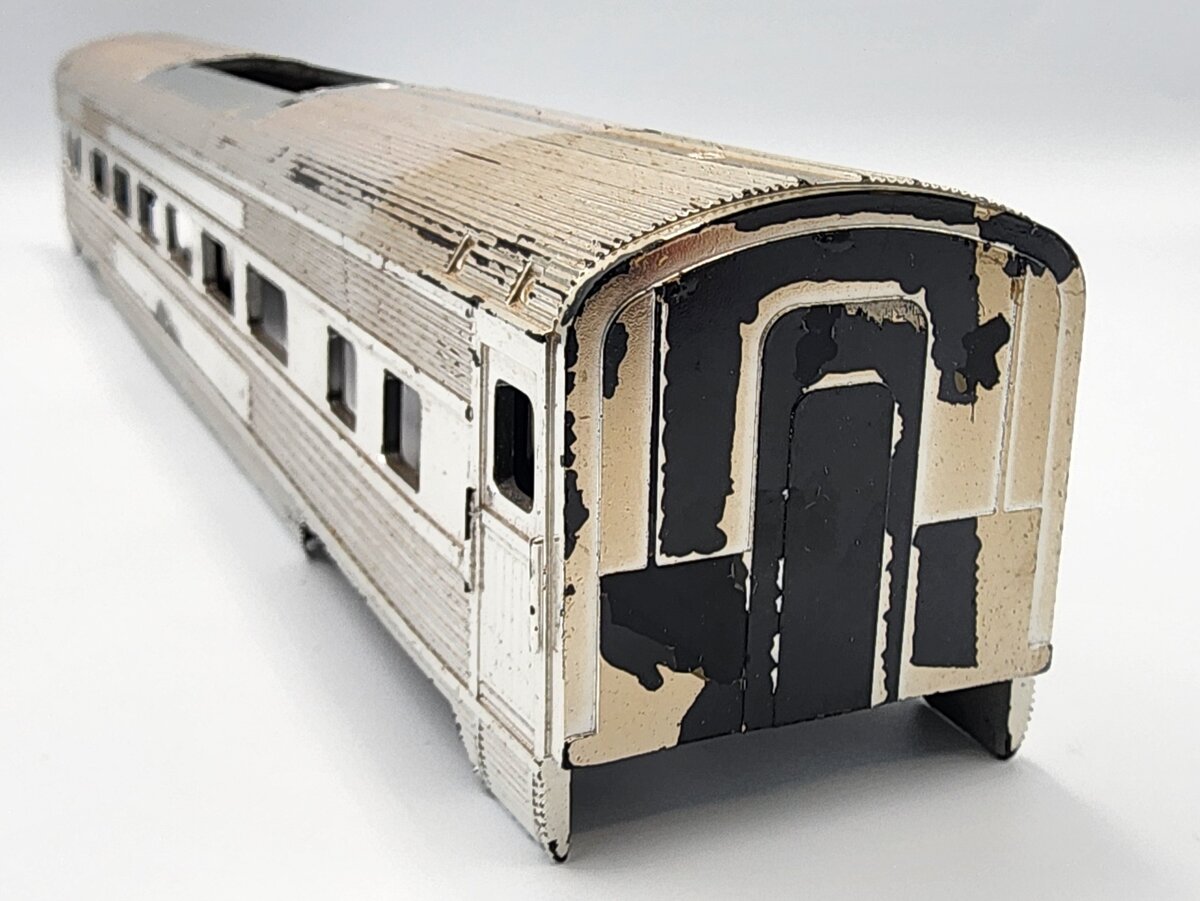 American Flyer PA11789 Chrome Painted Plastic Passenger Car Shell
