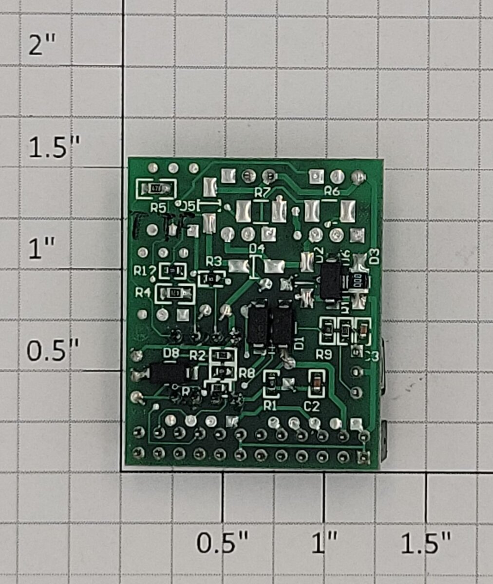 Lionel 103/4E Electronic Reversing Unit PCB Circuit Board Rev. B with CMD01 Chip