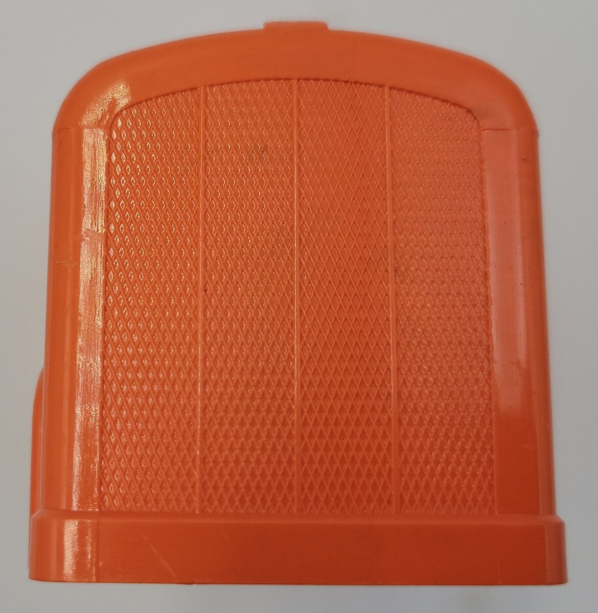 Lionel 397-15 O Gauge Repainted Orange Coal Loader Generator Motor Cover