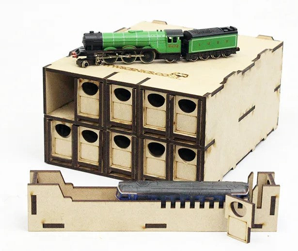 WWScenics WSLC-016 WWS N-Gauge Loco Storage Box 10 Drawer