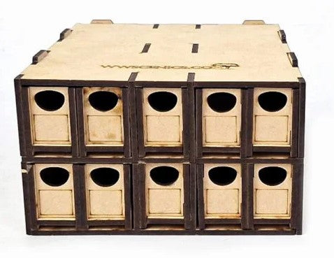 WWScenics WSLC-016 WWS N-Gauge Loco Storage Box 10 Drawer