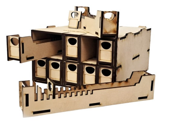 WWScenics WSLC-016 WWS N-Gauge Loco Storage Box 10 Drawer